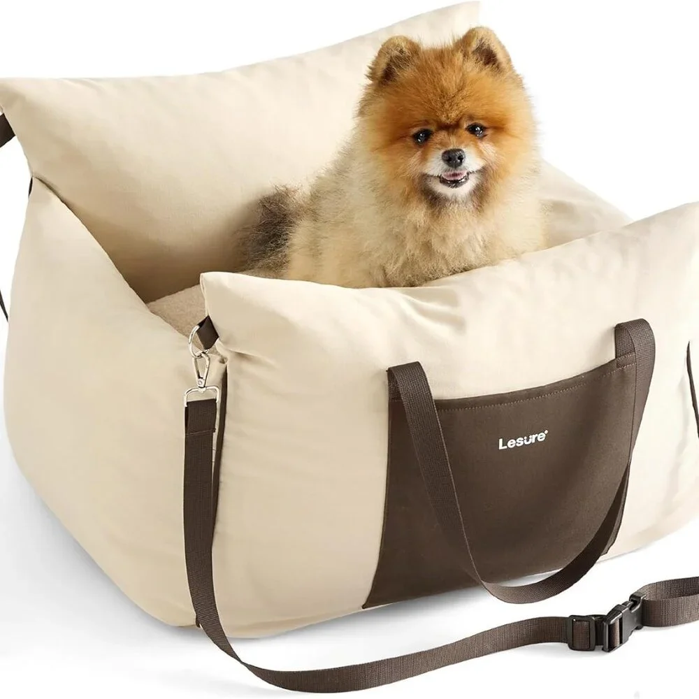 Lesure Small Dog Car Seat for Small Dogs